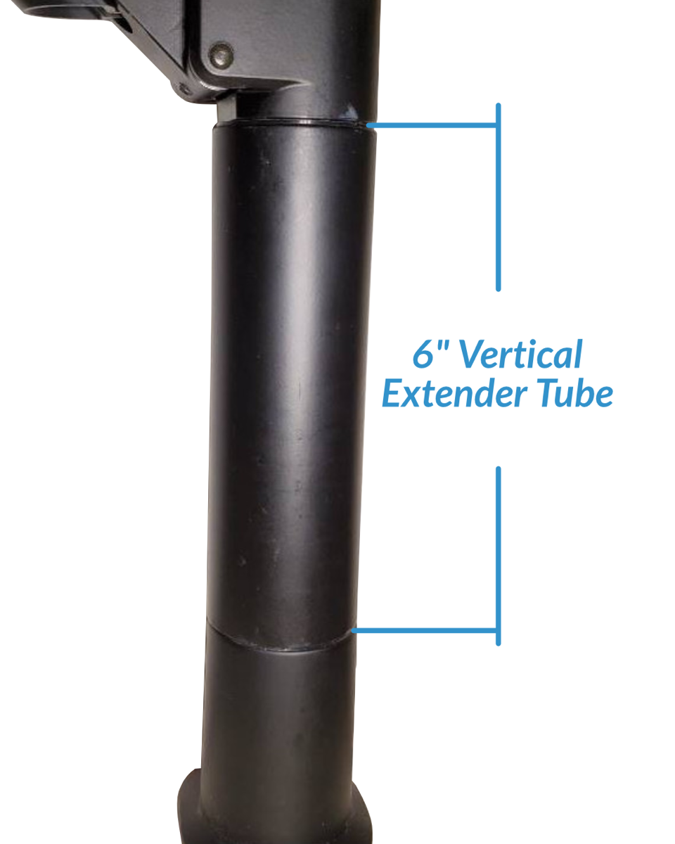 Extender Tube Vista Black 8171-6